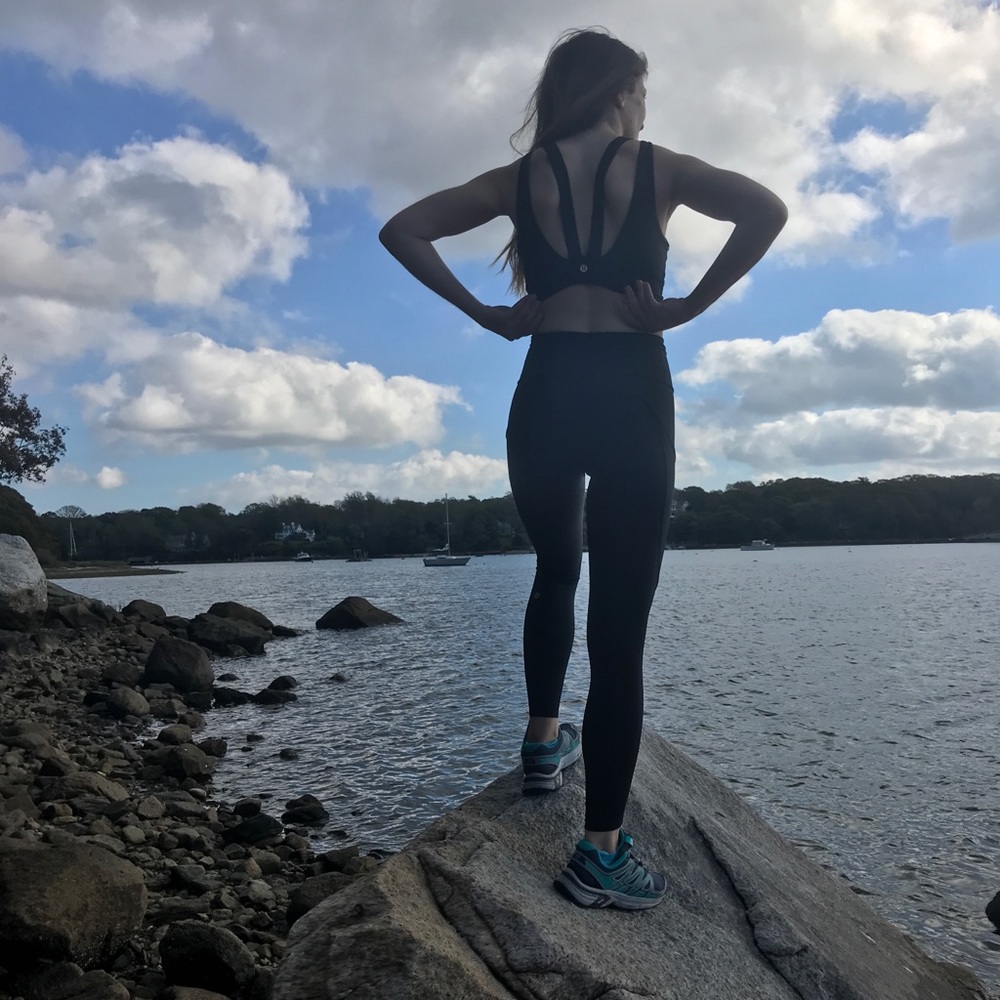 Lululemon Black Bra Top